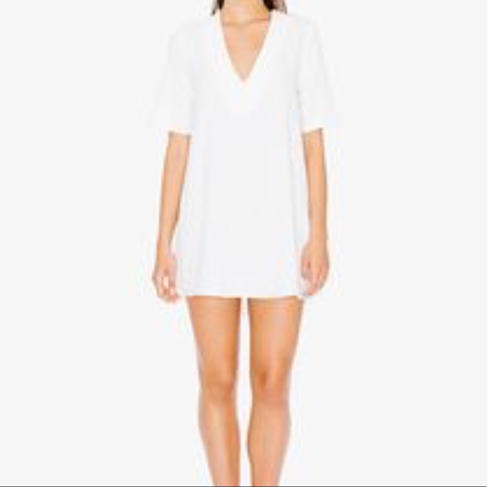 American Apparel Crepe Slit back tunic